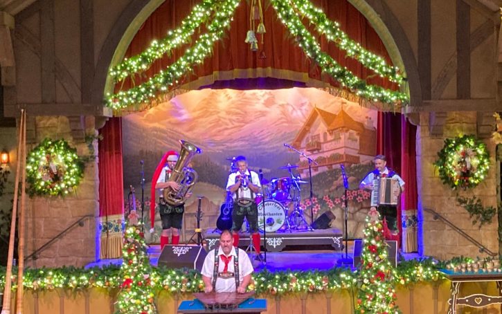 Live music at Biergarten in Epcot