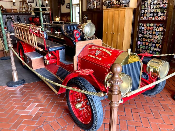 Educational Fire Truck Main Street Walt Disney World