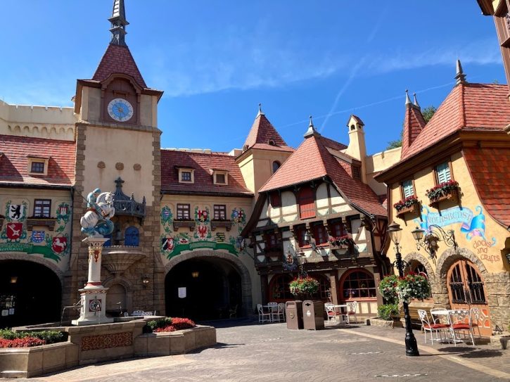 Educational World Showcase buildings in Epcot