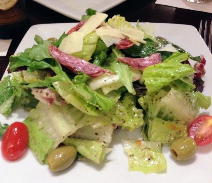 Tony's Town Square Garden Salad Magic Kingdom