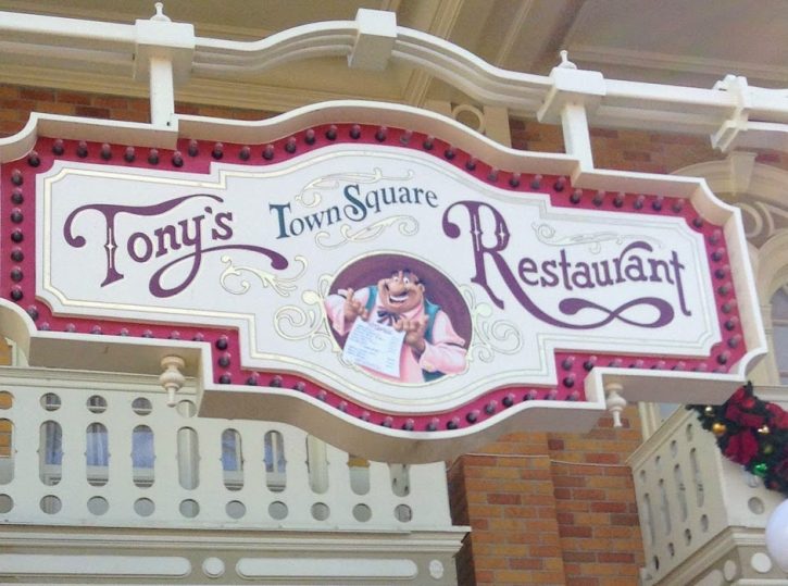 Tony's Town Square Magic Kingdom