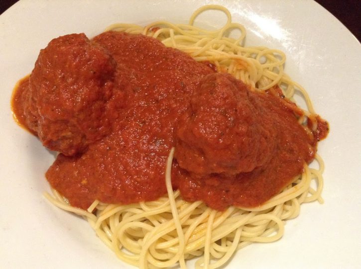 Tony's Town Square Spaghetti and Meatballs