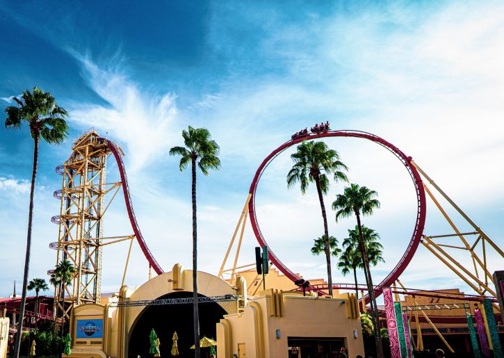 Riders rescued from Hollywood Rip Ride Rockit roller coaster at Universal  Orlando