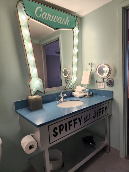 Cars Room Vanity Art of Animation Resort