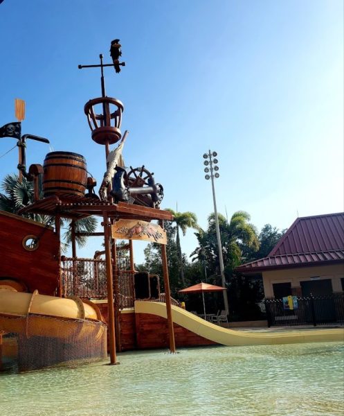 Play area at Caribbean Beach Resort