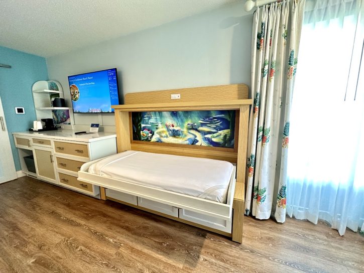 5th sleeper at Caribbean Beach Resort