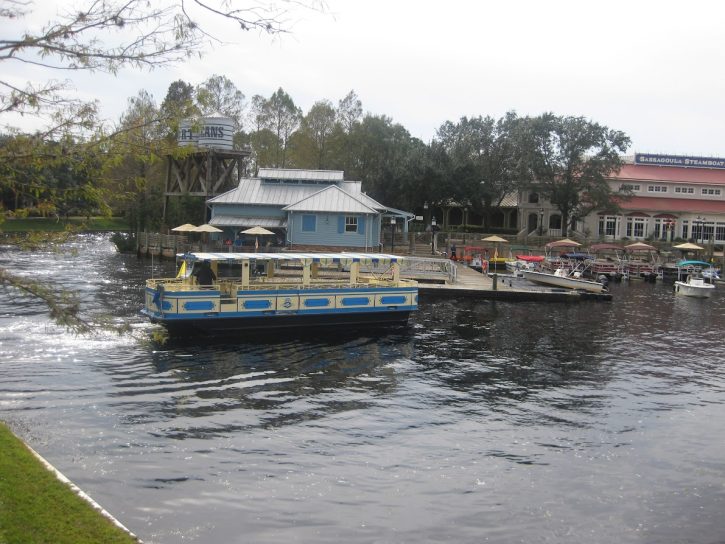 Boat Transportation at Port Orleans Riverside