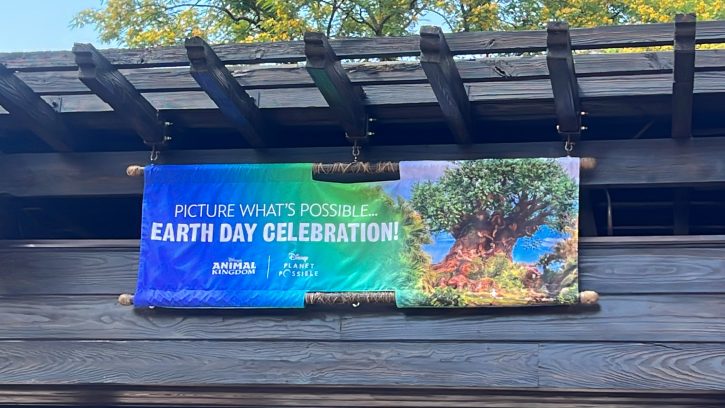 Earth Day Banner Animal Kingdom