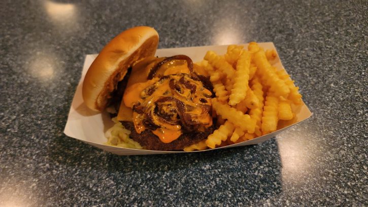 Smokejumpers Grill Double Cheeseburger