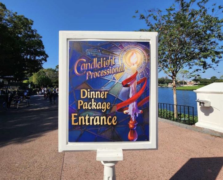 Candlelight Processional Dinner Package