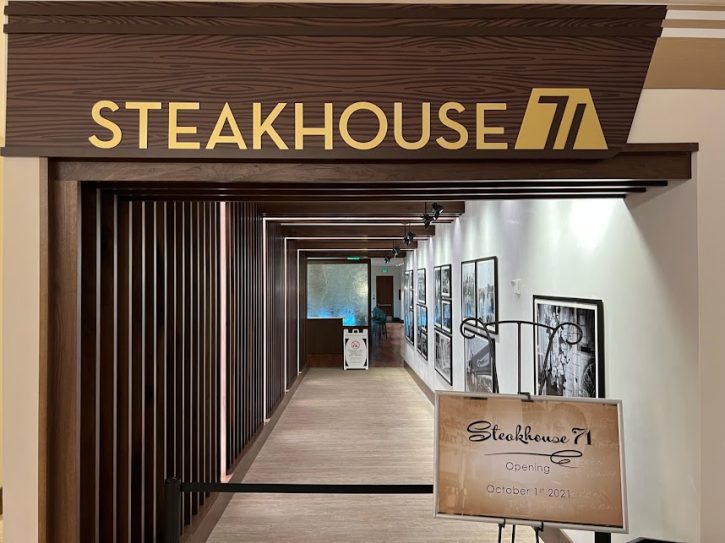 Steakhouse 71 at Contemporary Resort and Bay Lake Tower