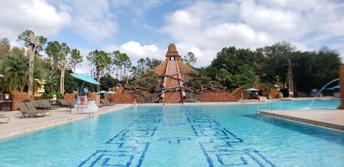 Coronado Springs pool Walt Disney World