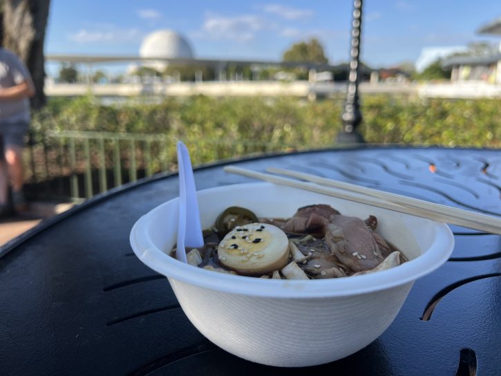 Epcot Food and Wine Festival Ramen