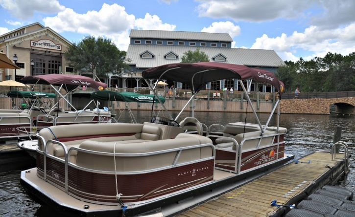 Port Orleans Riverside Boat Rentals