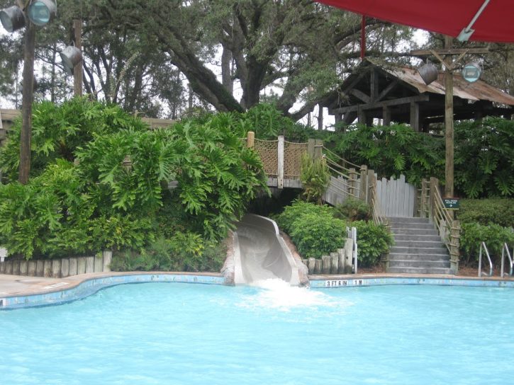 Pool Slide Port Orleans Riverside