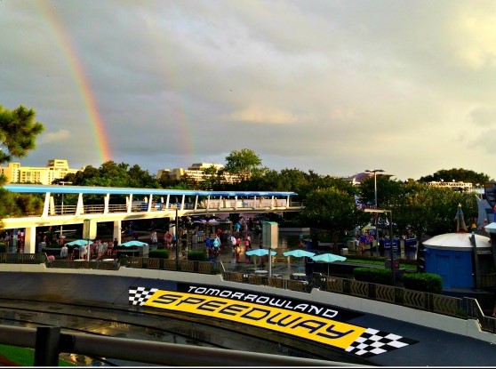 Walt Disney World in the Rain