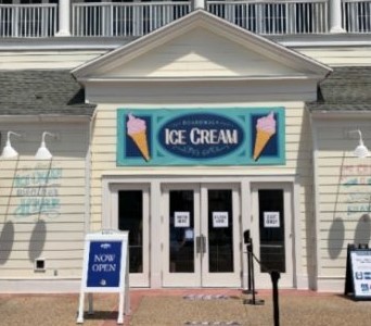 Boardwalk Ice Cream Menu
