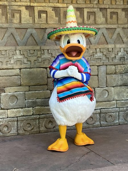 Donald Duck in EPCOT