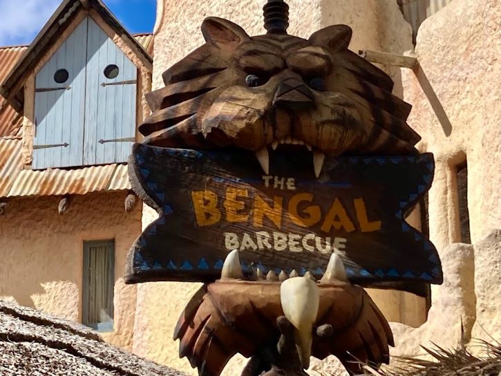 Bengal Barbeque Sign Disneyland
