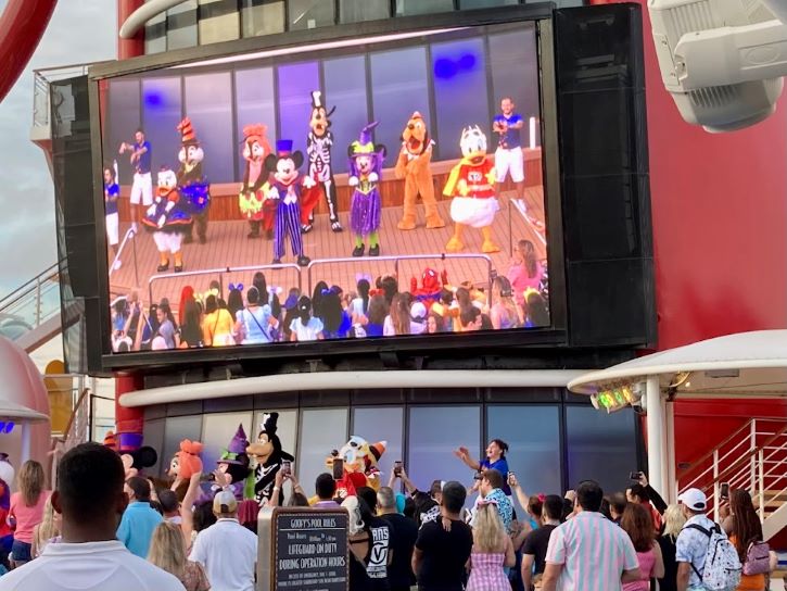 Deck Party Disney Cruise Line