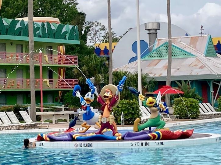 All Star Music Pool Walt Disney World