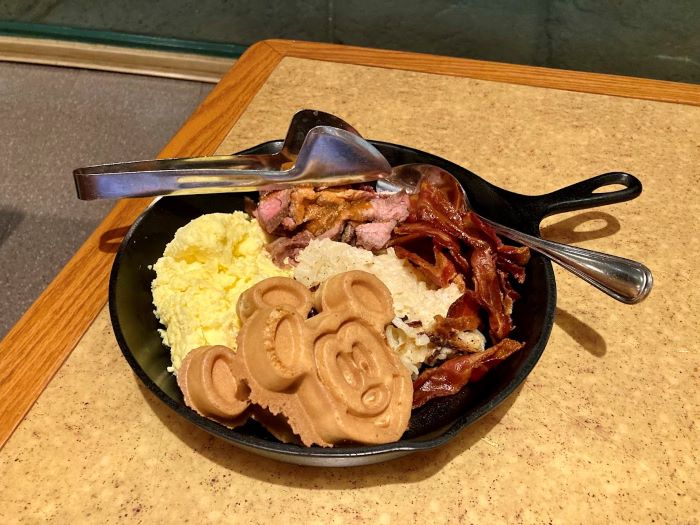 Garden Grill Breakfast Platter EPCOT