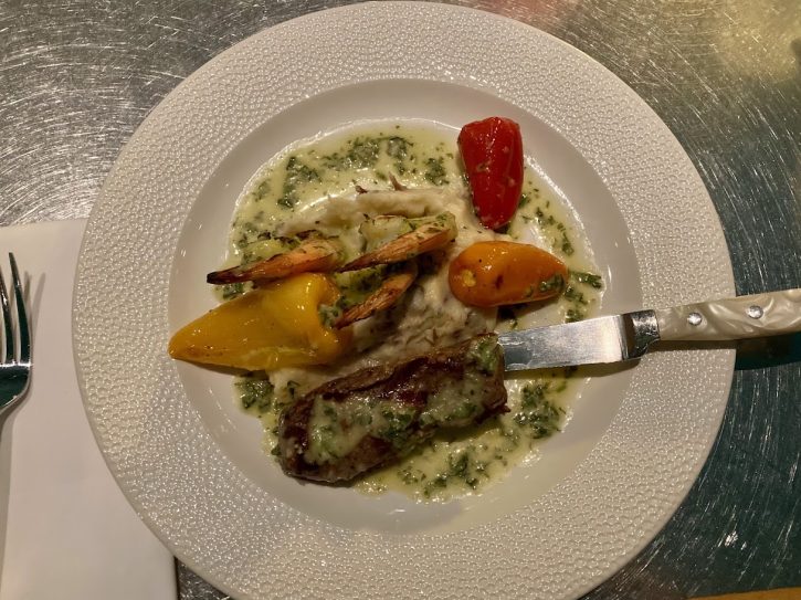 Coral Reef Surf & Turf Entree EPCOT