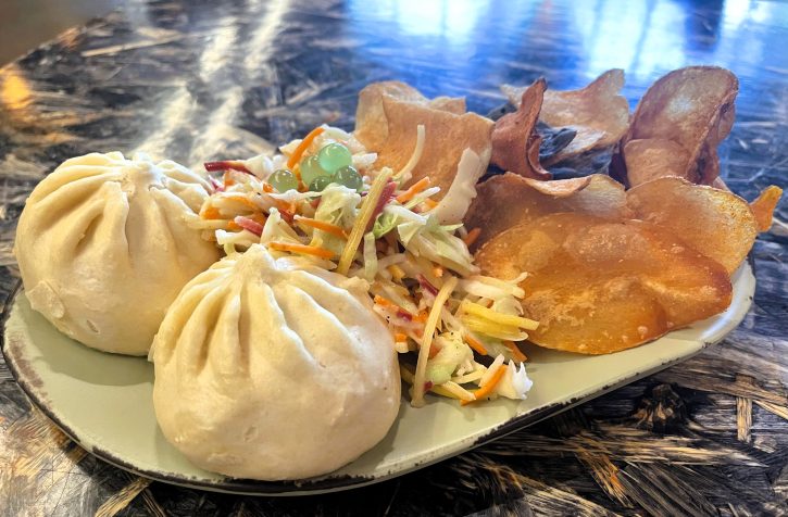 Satu'li Canteen Cheeseburger Steamed Pods - Bao Buns