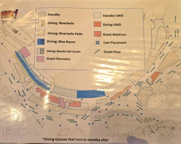 Fantasmic Viewing Area