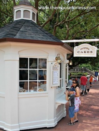 Epcot Funnel Cake Kiosk Walt Disney World