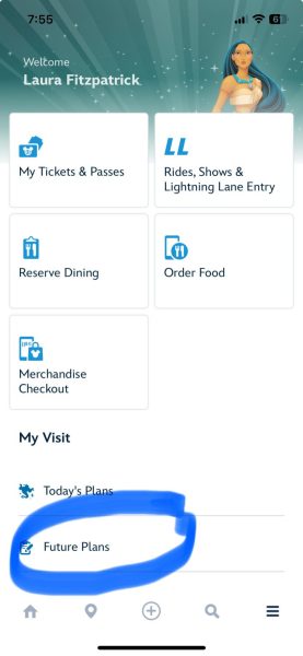 My Disney Experience Future Plans