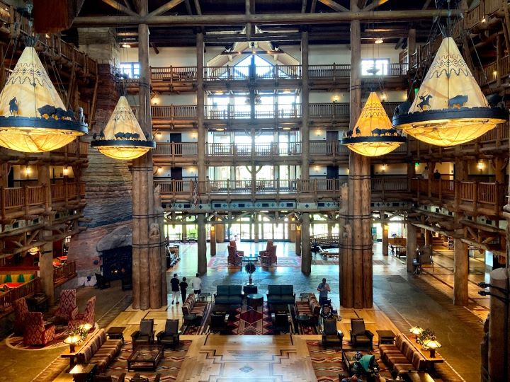 Wilderness Lodge Lobby Walt Disney World Resort