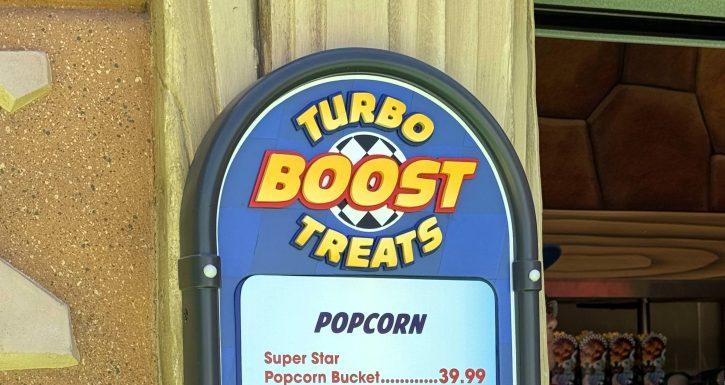 Turbo Boost Treats Menu