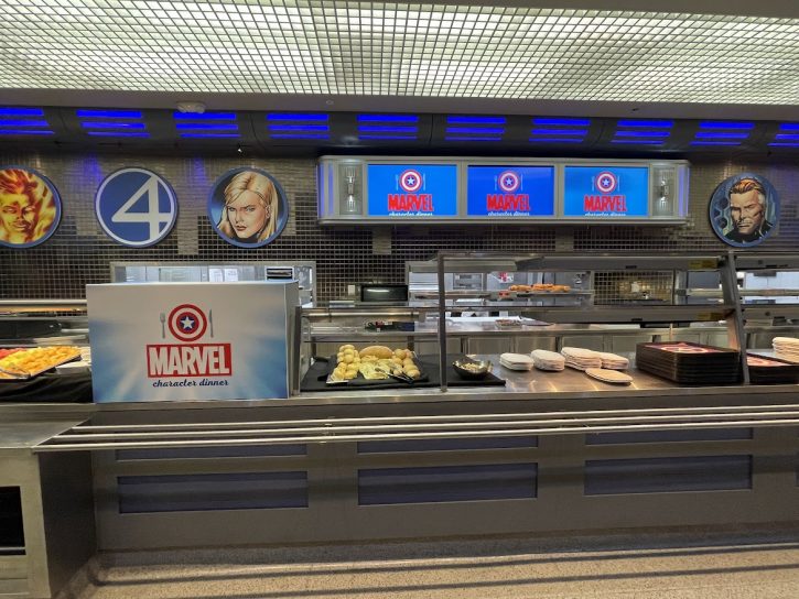 Marvel Character Dinner