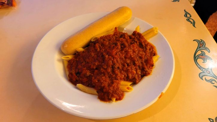 Plaza Inn Penne Pasta with Marinara