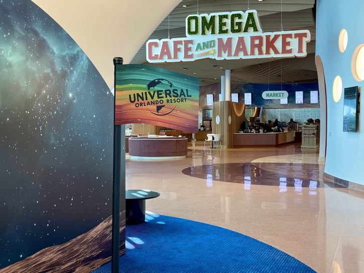 Omega Cafe and Market at Terra Luna Hotel