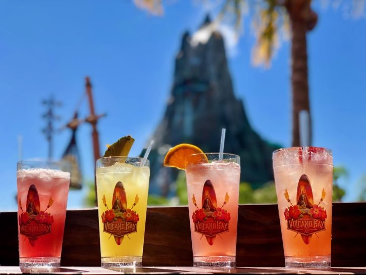 Dining at Volcano Bay