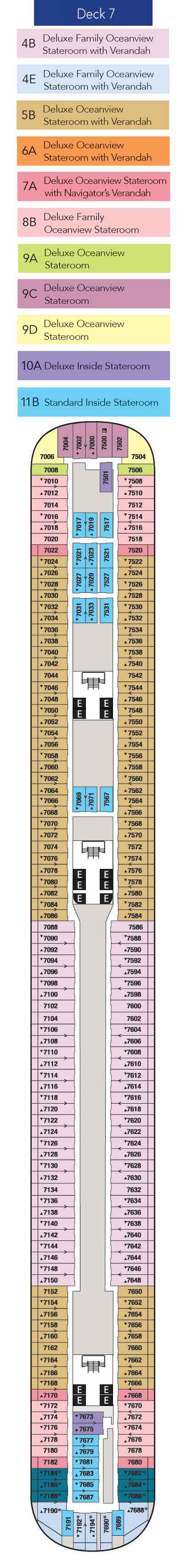 Disney Fantasy Deck 7