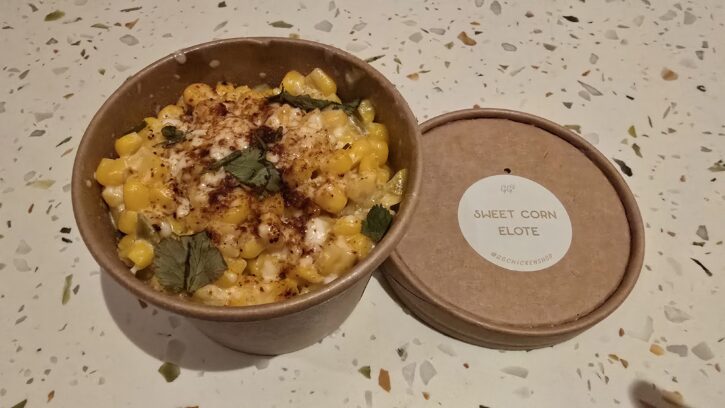GG's Chicken Shop Sweet Corn Elote