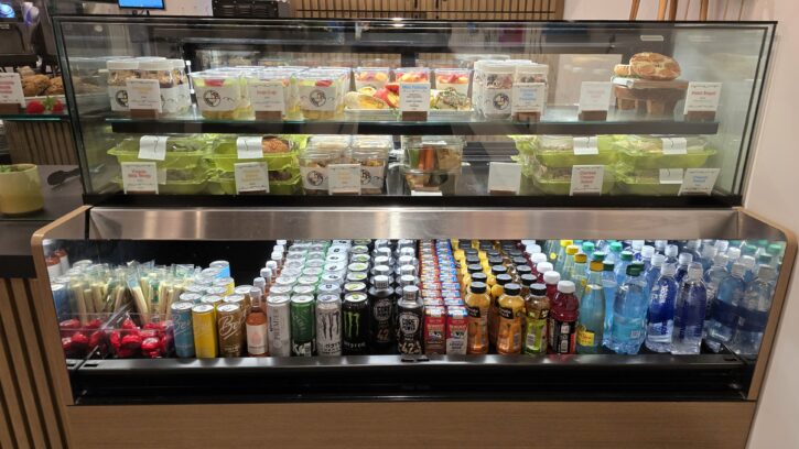 The Sketch Pad Cafe Bakery Case