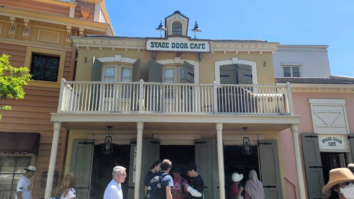 Stage Door Cafe Menu