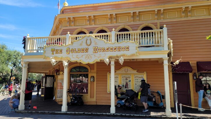The Golden Horseshoe menu