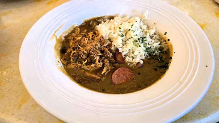 7 Greens Gumbo with Chicken & Andouille Sausage