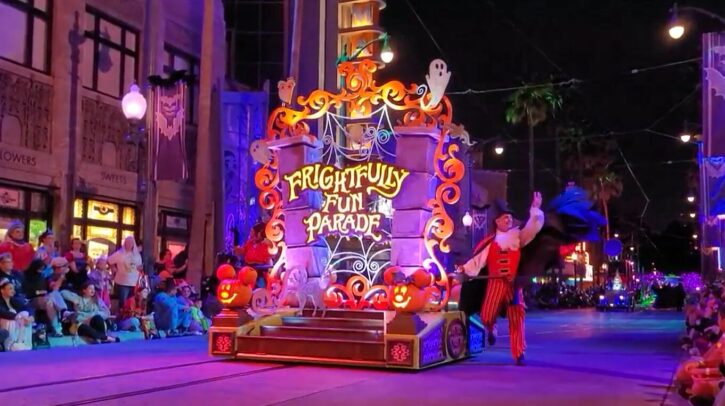 Frightfully Fun Parade at the Oogie Boogie Bash