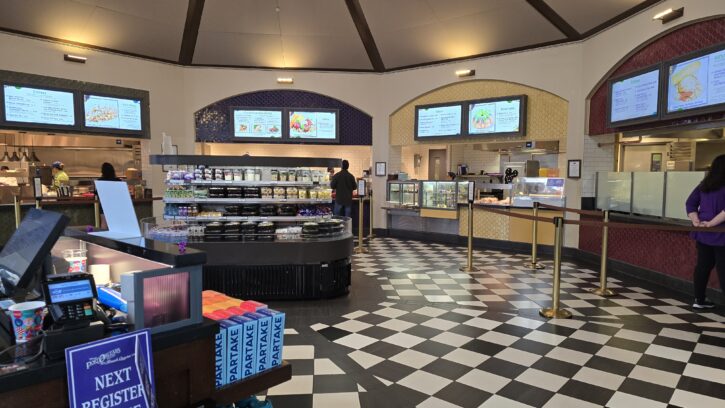 Sassagoula Floatworks and Food Factory, one of the quick-service dining locations