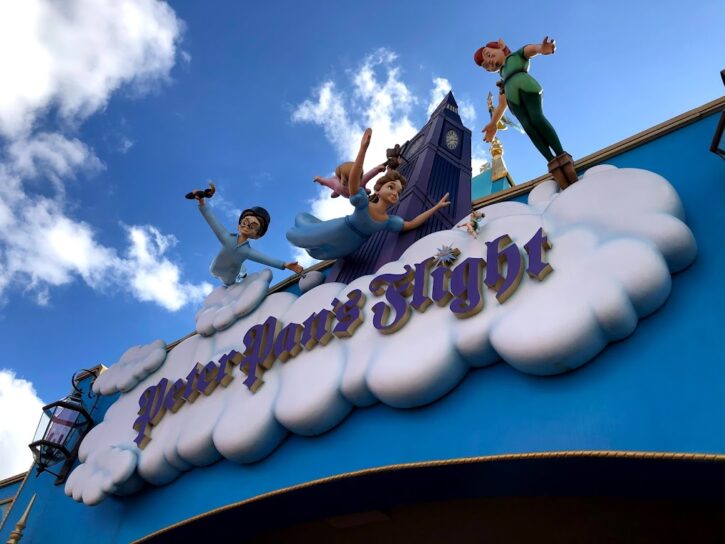 Rope Drop Peter Pan's Flight