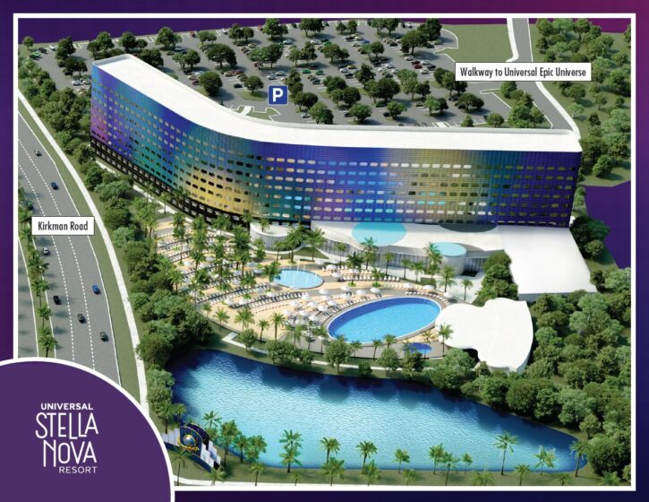 Universal Stella Nova Resort Map