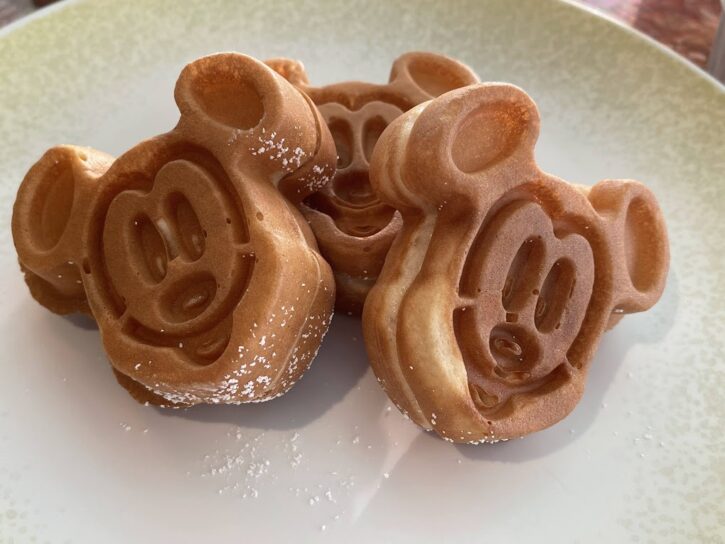 Mickey Waffles on Disney Dream