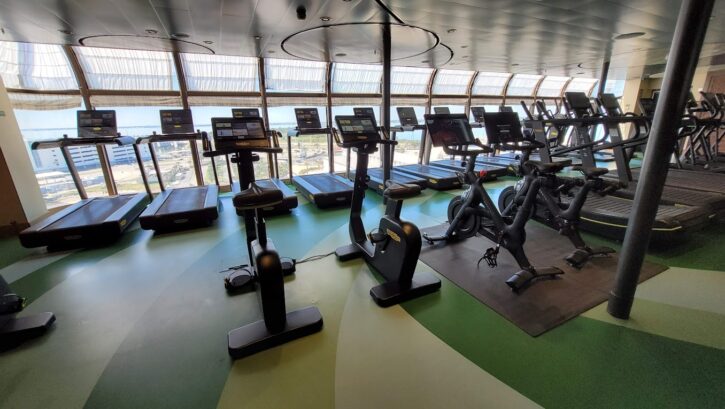 Fitness Center on Disney Fantasy