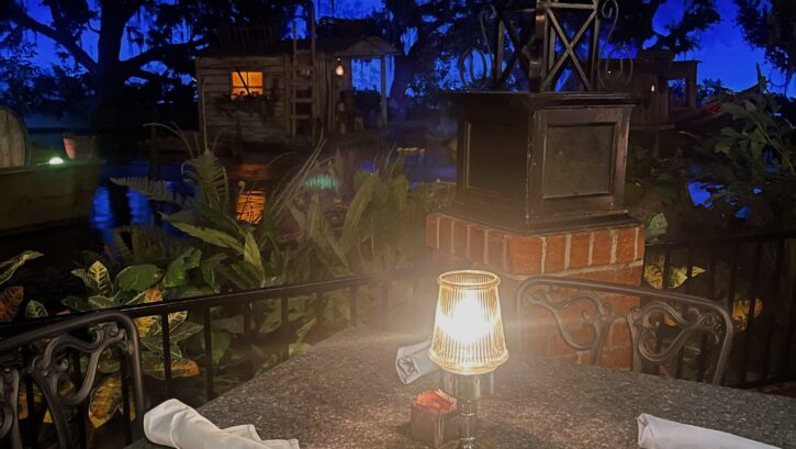 Disneyland Blue Bayou Menu